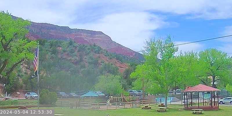 Village Park with Cat Mesa in background